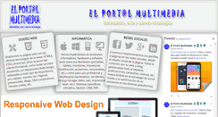 Desktop Screenshot of elportalmultimedia.com